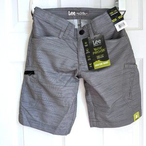 Lee Performance Series Grafton Short Gray Summit, size 8R Boys Sure 2 Fit, NWT